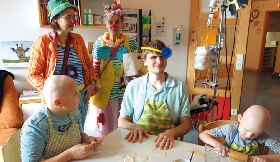 Clowns im Dienst