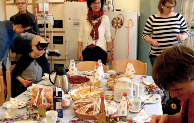 Elternkaffee im haus