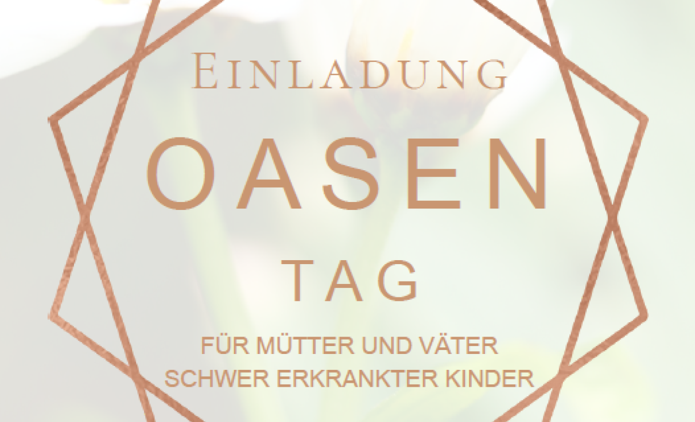 Einladung zum Oasentag
