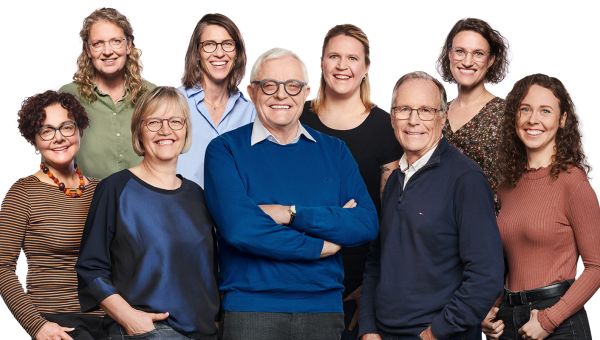 Das Team des Fördervereins als Gruppenbild