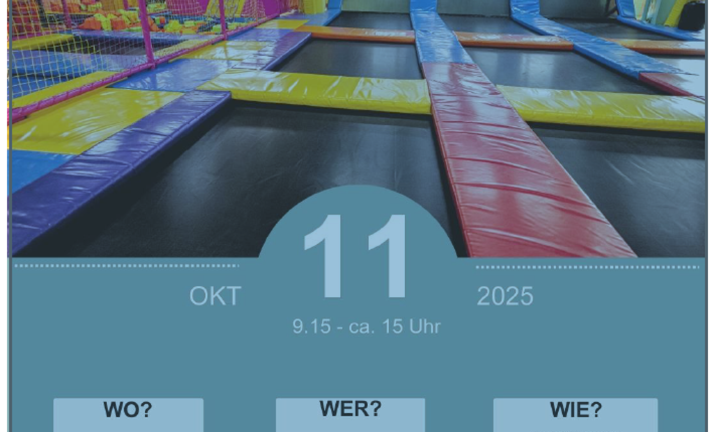 Geschwistertag in der Sprungbude