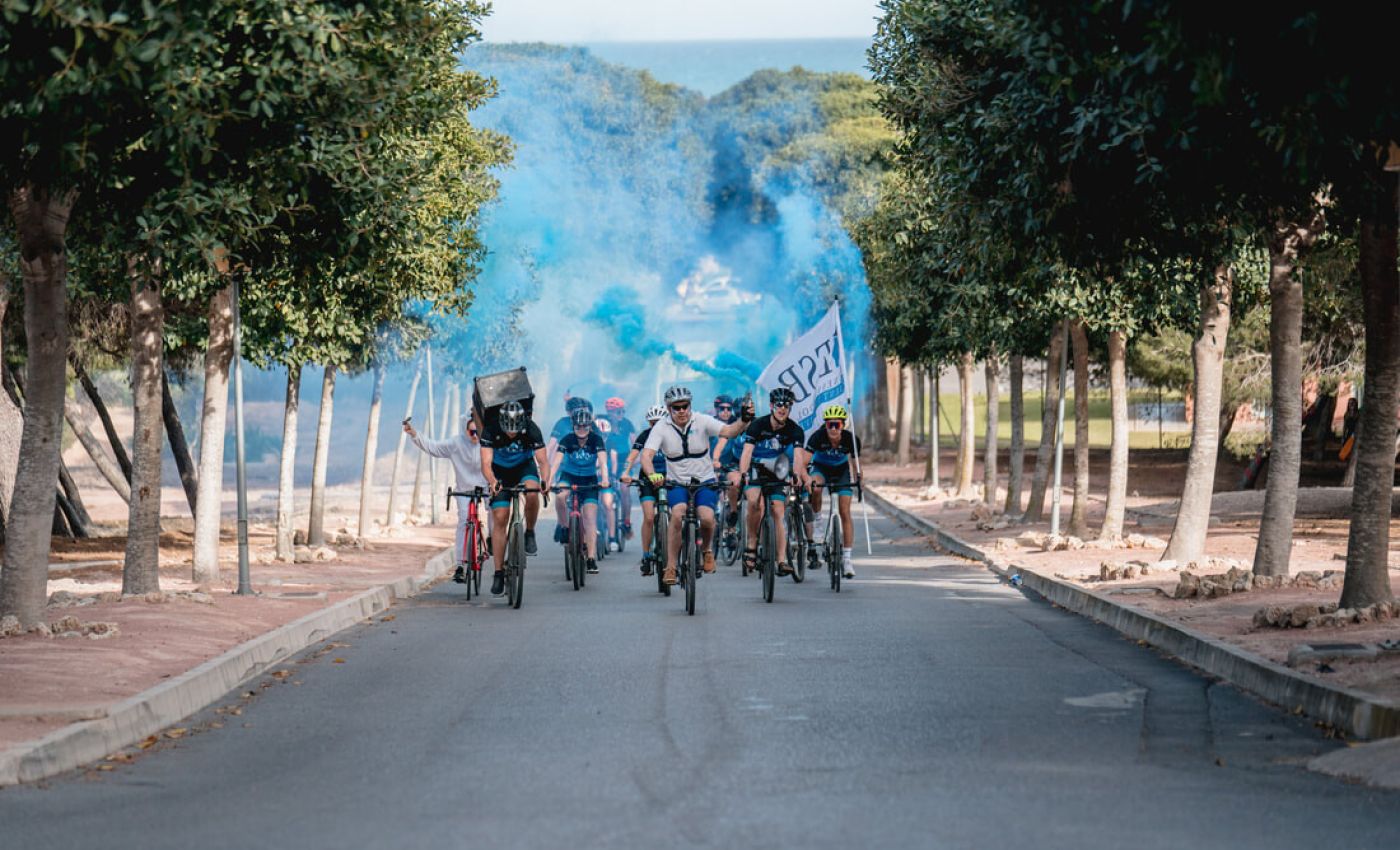 Beeindruckend: die ESB Relay Cycling for Charity