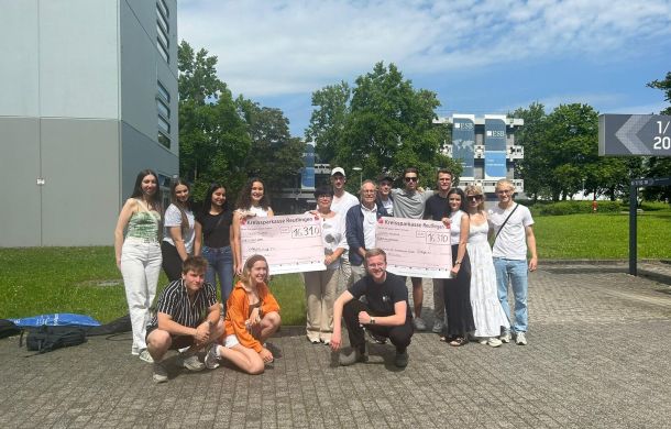 Starkes Team: Spendenradtour 2024 der ESB Business School