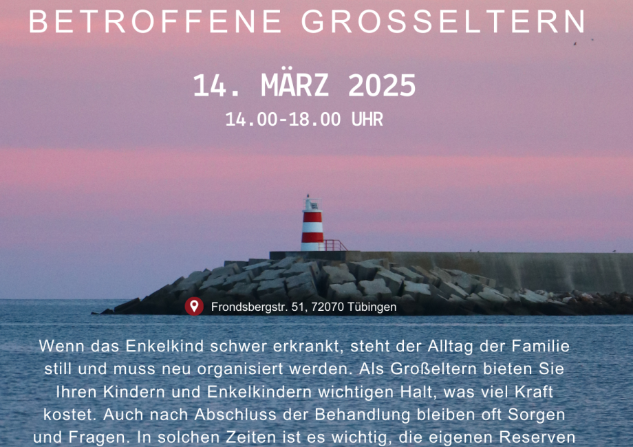 Einladung für betroffene Großeltern